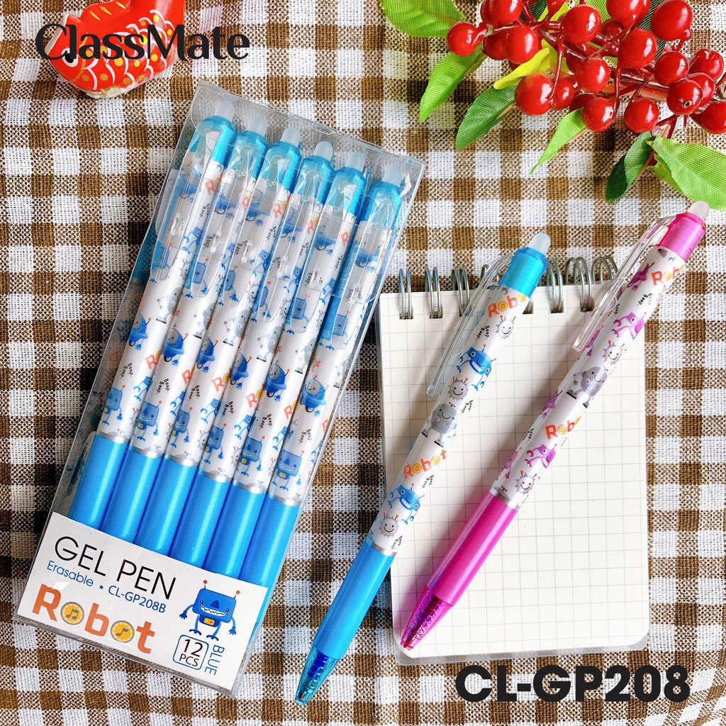 Bút Gel Xóa Được CLASSMATE CL-GP208P, dạng bấm