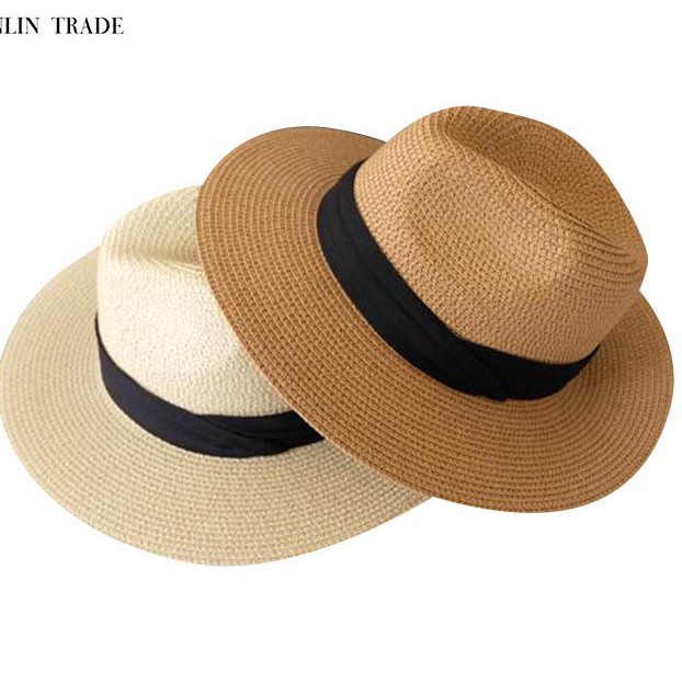 Mũ cói PANAMA unisex vành rộng