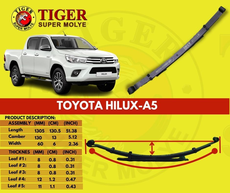 Leaf Spring Molye for Toyota Hilux Lazada PH