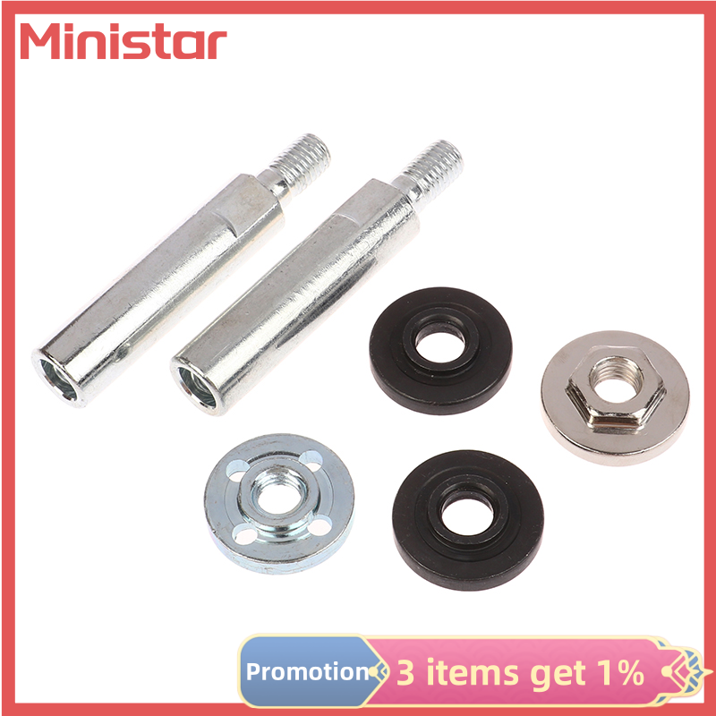 Ministar Grinder Extension Connecting Rod M10 Thread Adapter Shaft For 100 Angle Grinders