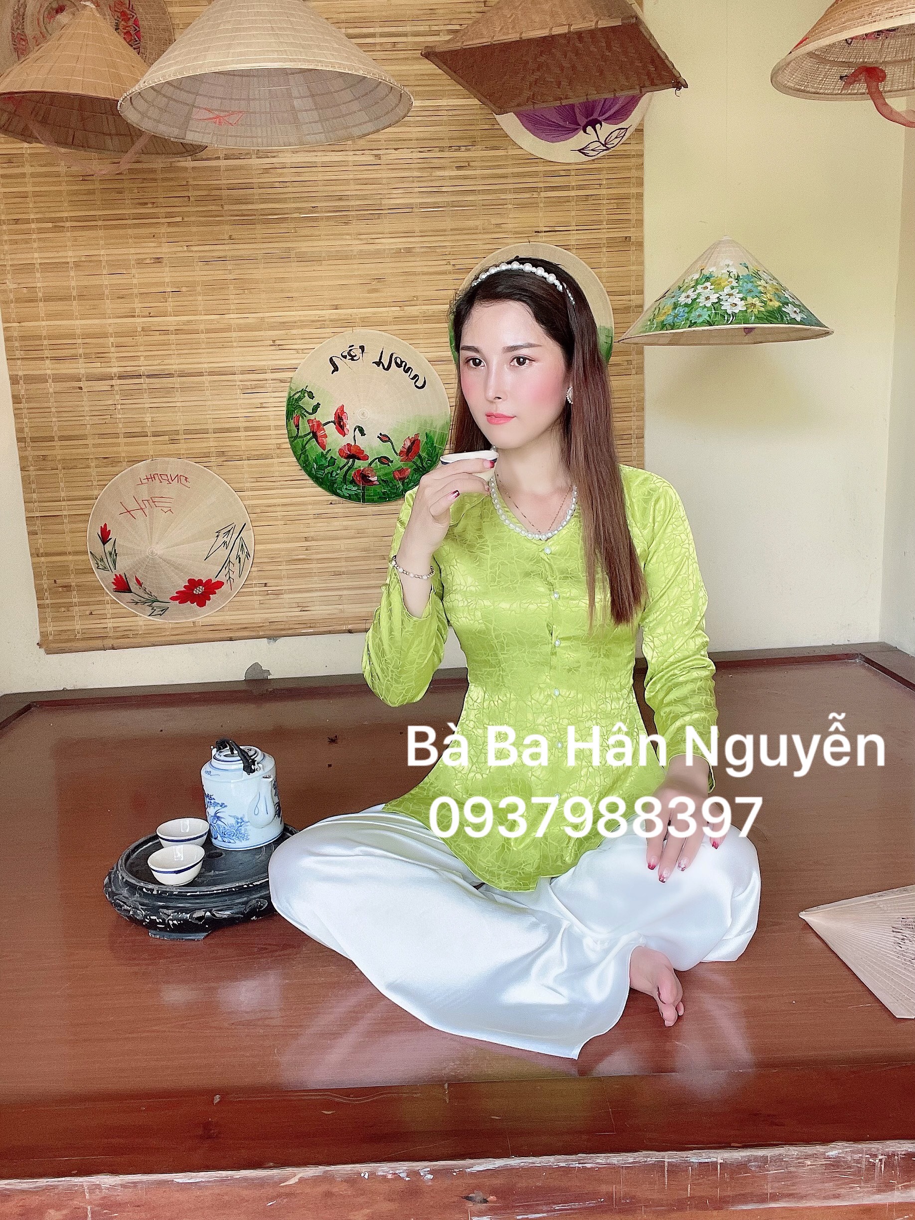 ÁO BÀ BA GẤM ĐÁ (ÁO LẺ)