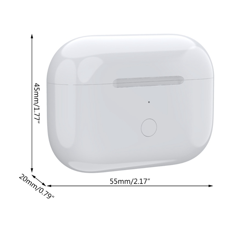 For AirPod Pro Replacement Wireless Charging Case Earphone 660 MAh Charger Case Support Wireless Charging
