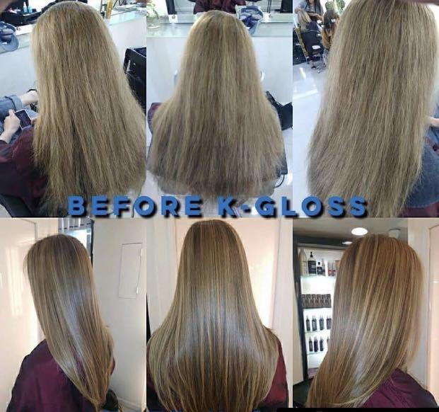 k gloss treatment for curly hair