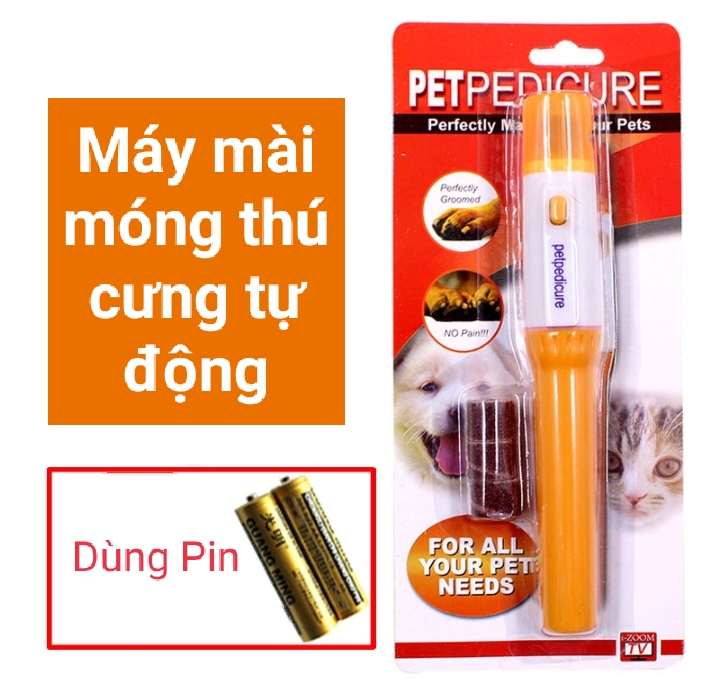 Máy mài móng tự động cho chó mèo, thú cưng