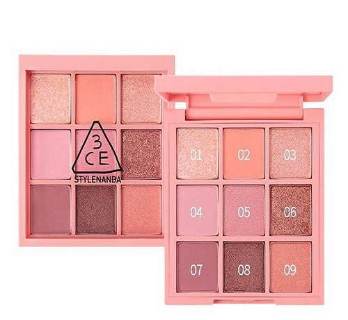 Bảng Phấn Mắt 3CE  Multi Eye Color Palette 7G Beach Muse | Overtake