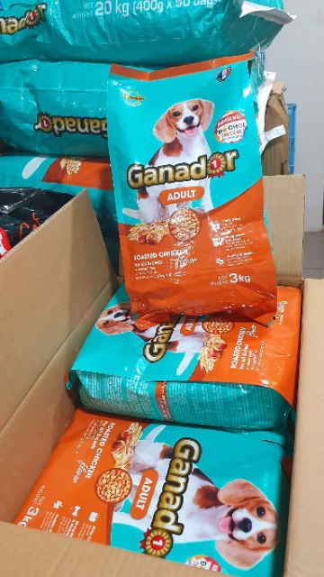 Thức ăn hạt Ganador 3kg cho chó