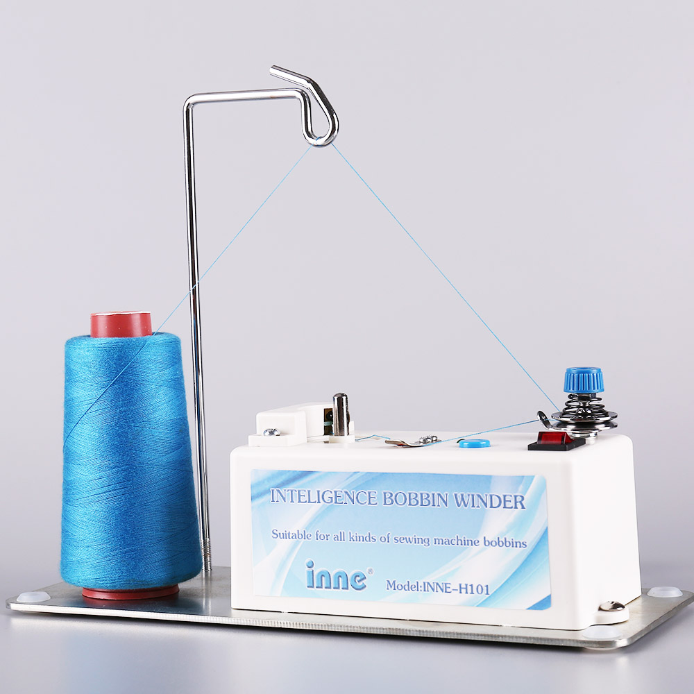 Sewing Machine Intelligent Bobbin Winder Electric Automatic Thread Stand Accessories Tool Universal Assistant Set.