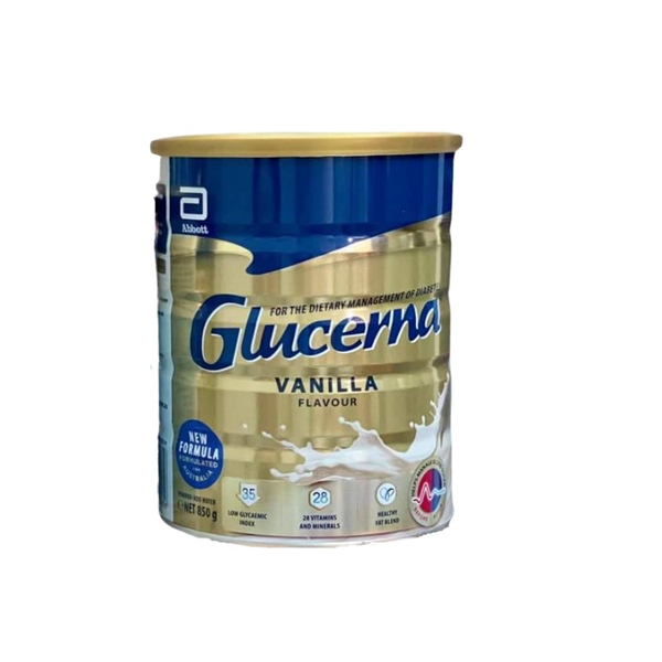 Sữa Bột Giành Cho Người Tiểu Đường Glucerna Úc 850g [Date Mới 2023]
