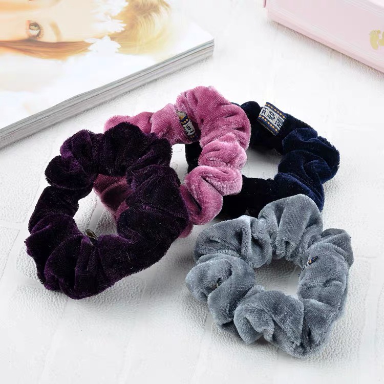 Sỉ 10 Dây Cột Tóc Vải Nhung Nhiều Màu-phukienteen