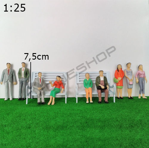 Người Mô Hình tỉ lệ 1:25, Mô hình mini trang trí