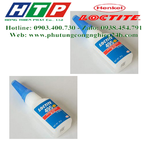 Hướng dẫn sử dụng keo loctite 495 - 20gr