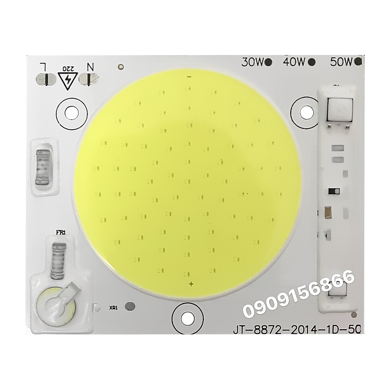 Mắt led cob tròn 220v 50w