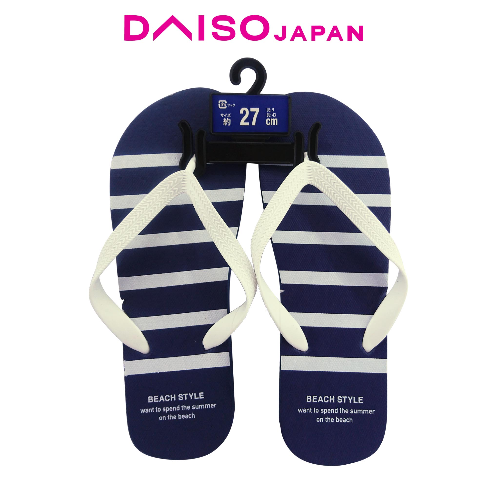 Daiso flip online flops