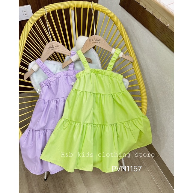 Váy đầm đi biển siêu mát cho bé gái