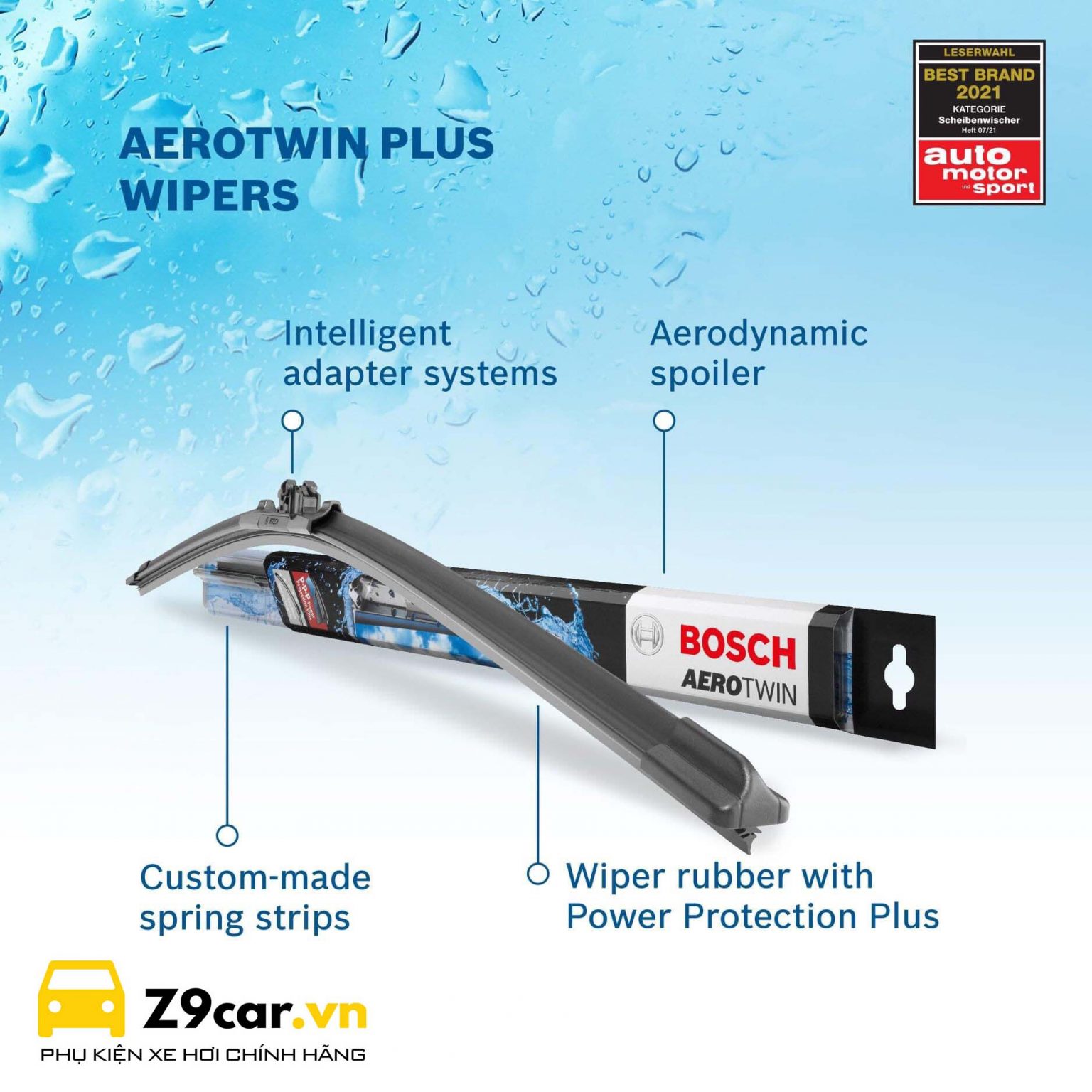 Gạt mưa Bosch Aerotwin Plus