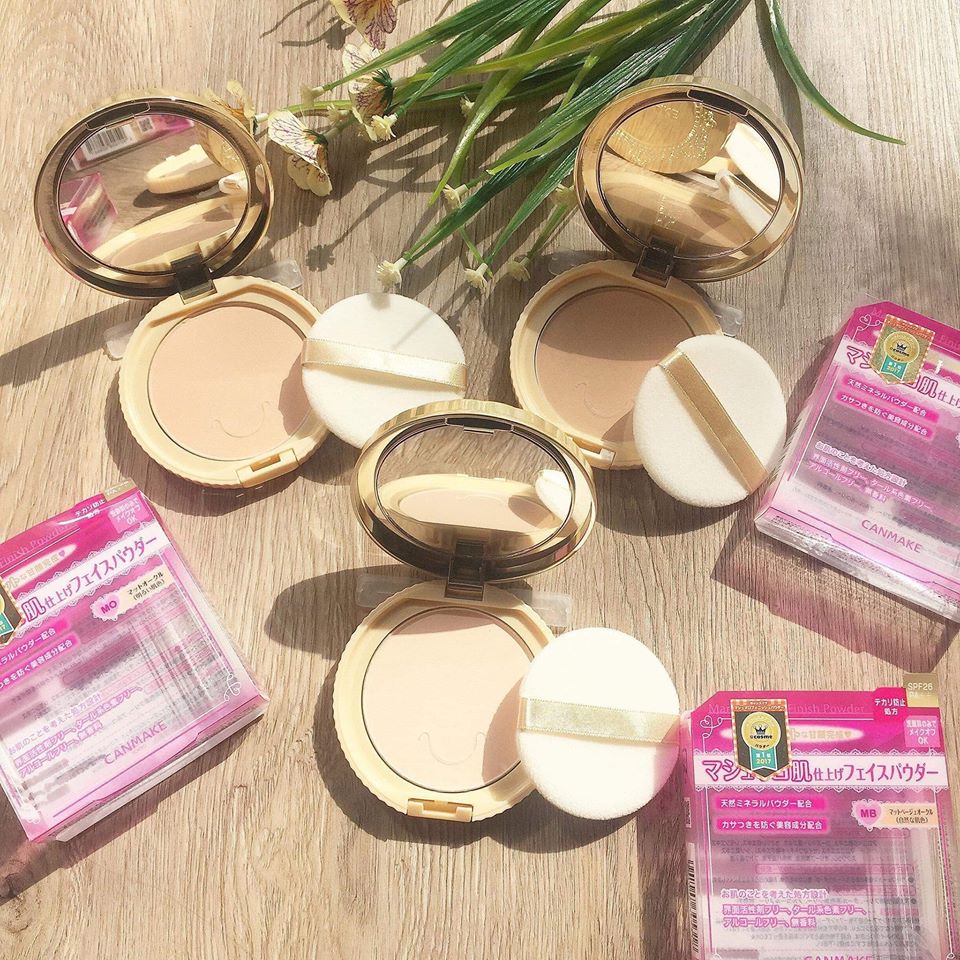 Phấn phủ Canmake dạng nén Nhật Bản