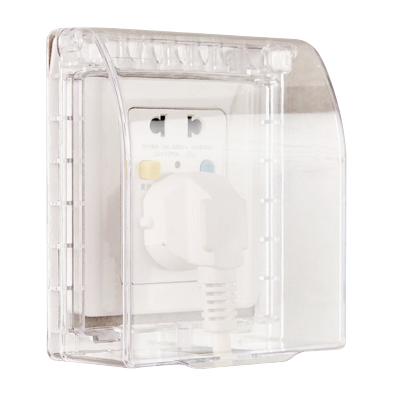 Universal 86 Type Wall Socket Waterproof Box Plate Switch for Protection Cover, Indoor Outdoor Socket Box Cover Protecto