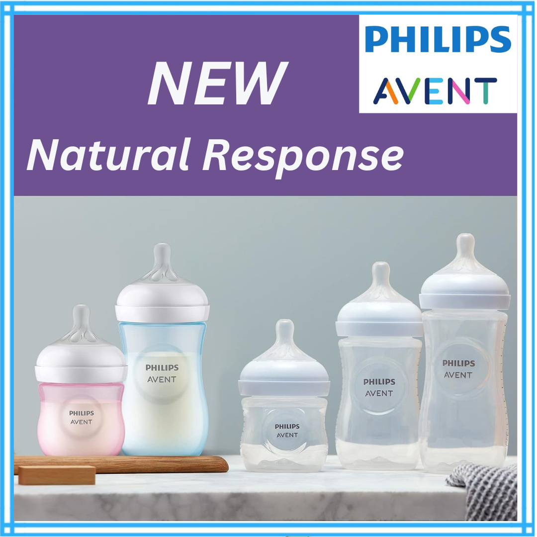 Philips, Avent, Natural Bottle Response 125ml, 260ml or 330ml
