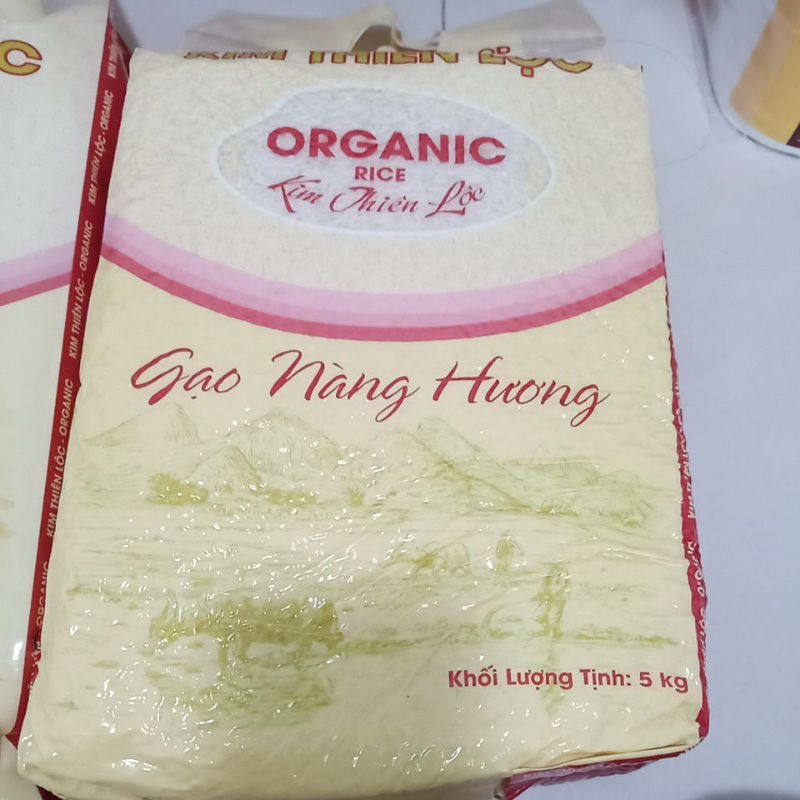 AA Gạo hữu cơ Kim Thiên Lộc gạo nàng hương bao 5kg