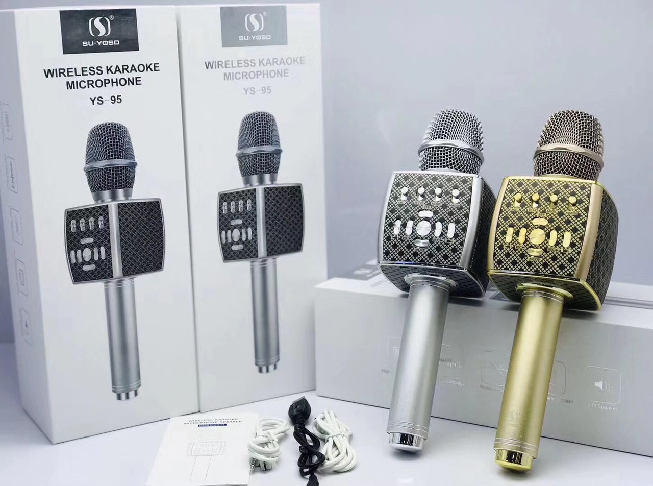 [HCM] Micro Karaoke Bluetooth,Micro Karaoke bluetooth,Micro Karaoke Bluetooth SU YOSD YS-95 Âm Thanh Đỉnh Cao, Hiệu Ứng Hay Như Phòng Thu,Bảo hành 1 đổi 1 toàn quốc.