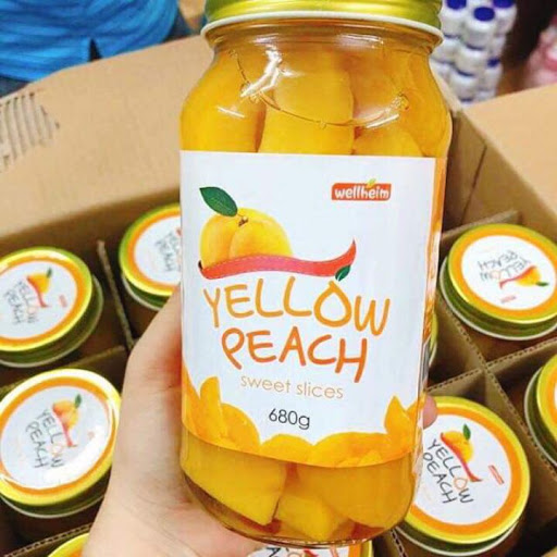 [HCM] ĐÀO NGÂM YELLOW PEACH HÀN QUỐC 680G ( ĐÀO VÀNG NONGWOO)