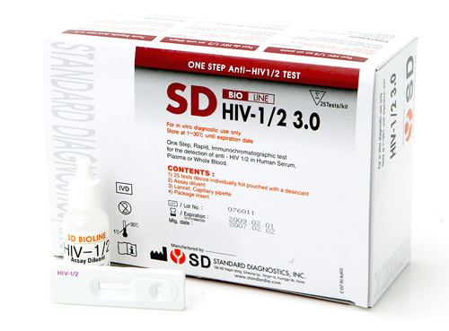 Bộ test HIV SD BIOLINE HIV-1/2 3.0