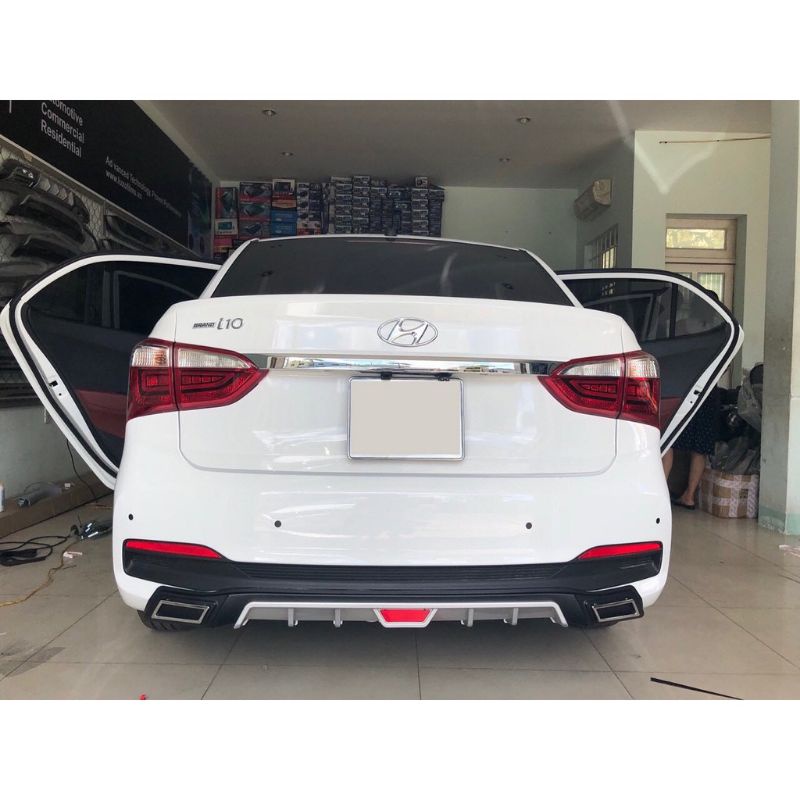 XE I10 SEDAN ĐỘ LIP PÔ PHONG CÁCH TRẺ TRUNG NĂNG ĐỘNG