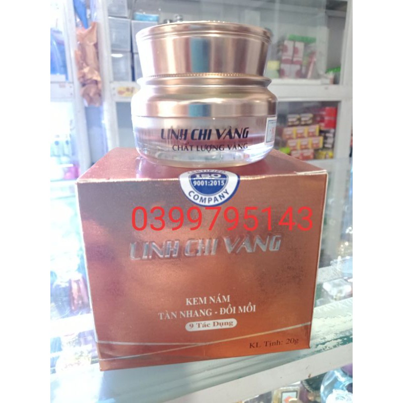 Kem linh chi vàng nám tàn nhang đồi mồi 9 tác dụng