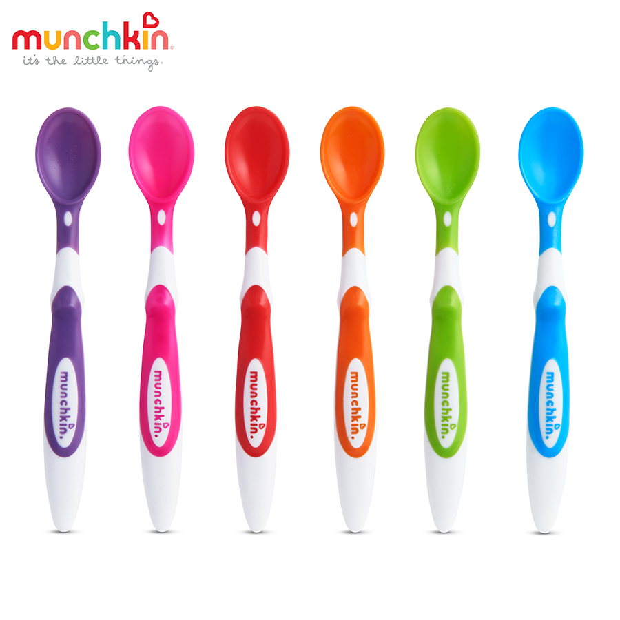 [HCM]Bộ 6 thìa mềm Munchkin MK10062 - Chính Hãng