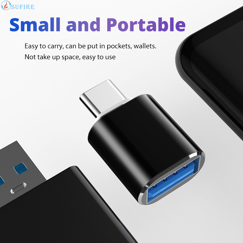 Bộ Chuyển Đổi OTG Type C Sang USB 3.0 Cáp OTG Type-C USB 3.0 Bộ Chuyển Đổi USB Type C Bộ Chuyển Đổi Bộ Chuyển Đổi Type-C Male Sang USB 3.0 Female Bộ Chuyển Đổi OTG Cho Xiaomi Huawei Samsung Máy Tính Xách Tay Macbook