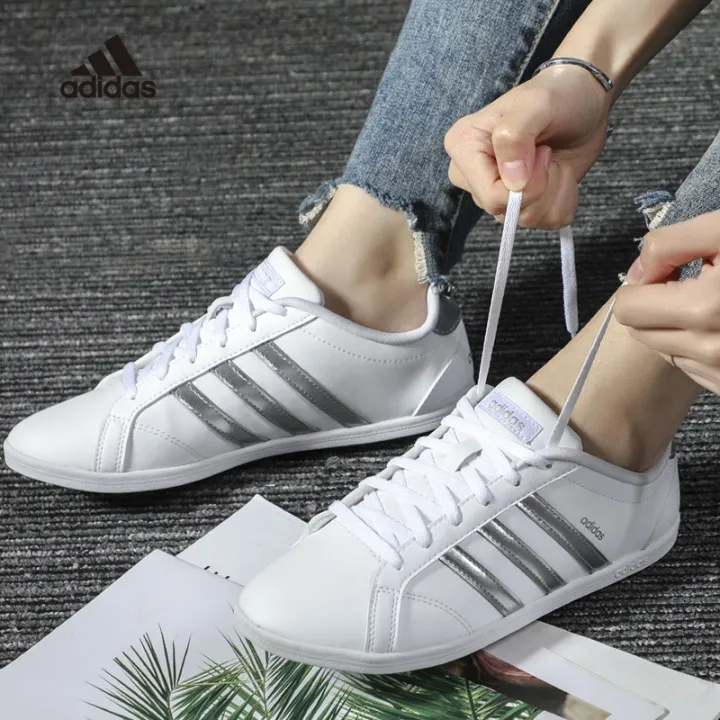 adidas women's low top sneakers