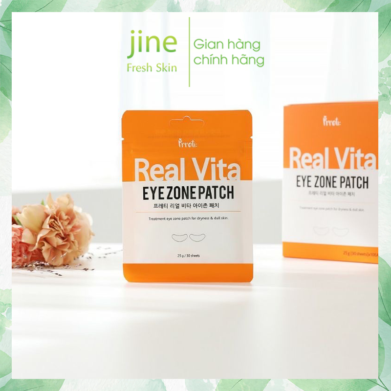 [Gói 30 miếng] MẶT NẠ MẮT REAL VITA
