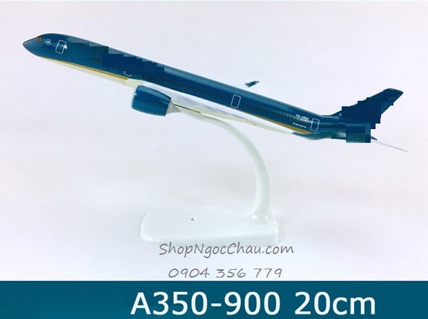Mô hình máy bay tĩnh airbus a350-900 20cm
