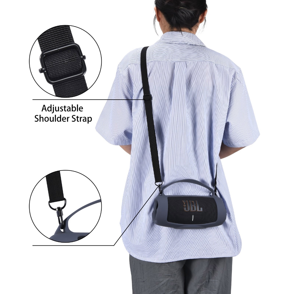 Vỏ ốp bảo vệ cho phí 5 loa Silicone Mang trường hợp bảo vệ