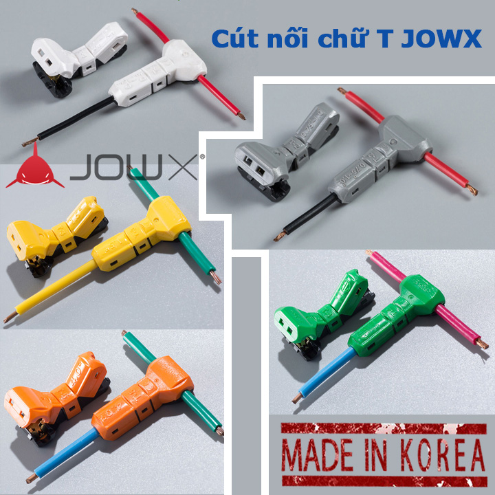 Combo 10 cút nối dây điện Hàn Quốc cút nối phân nhánh chữ T