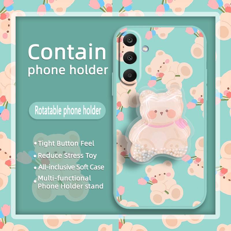 colorful%20TPU%20Phone%20Case%20For%20Samsung%20Galaxy%20A16%205G/SM-166P/E%20Silicone%20Kickstand%20Durable%20Waterproof%20Anti-knock%20Simplicity%20-%20Image%207