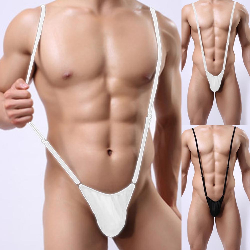 【YOUWORTH】 Durable Men's Adjustable Jockstrap Bulge Pouch G string Suspender Underwear