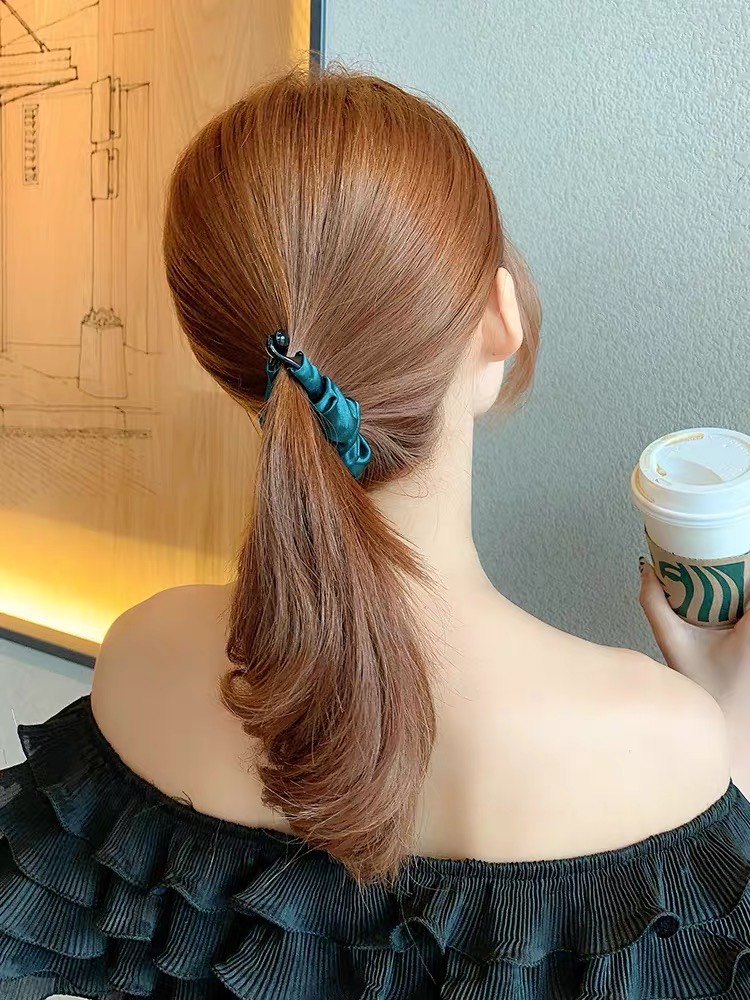 Kẹp/ Cặp Tóc Dọc Vải nhiều Màu - phukienteen