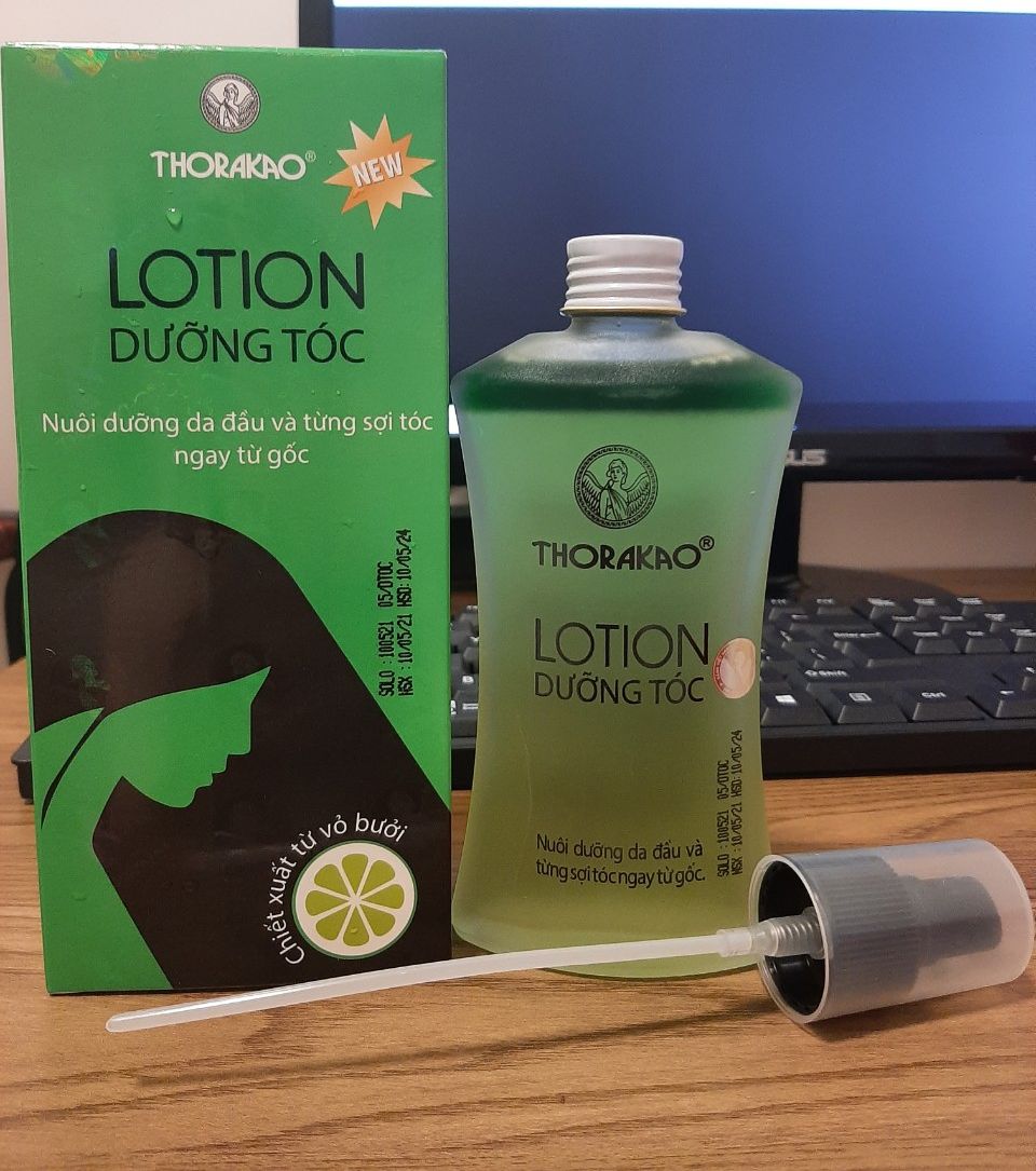 Lotion Dưỡng Tóc THORAKAO 120ml (Tinh Dầu Bưởi)
