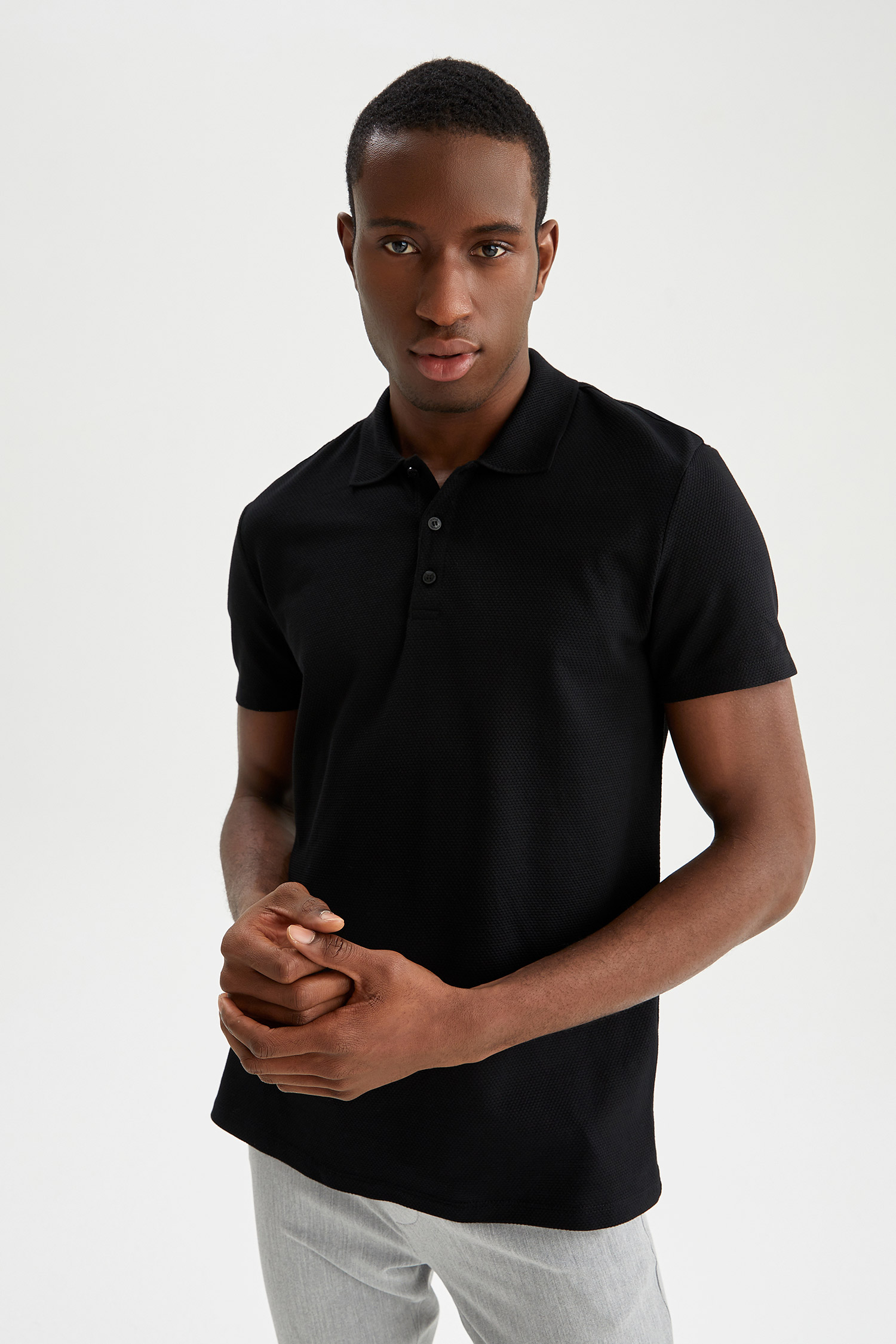 Defacto Short Sleeve Polo T-Shirt (Male 