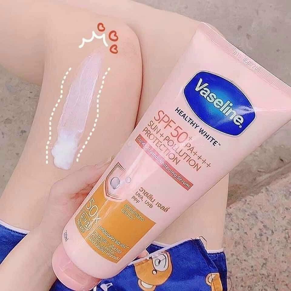 Sữa Dưỡng Thể Trắng Da Vaseline Healthy Thái Lan