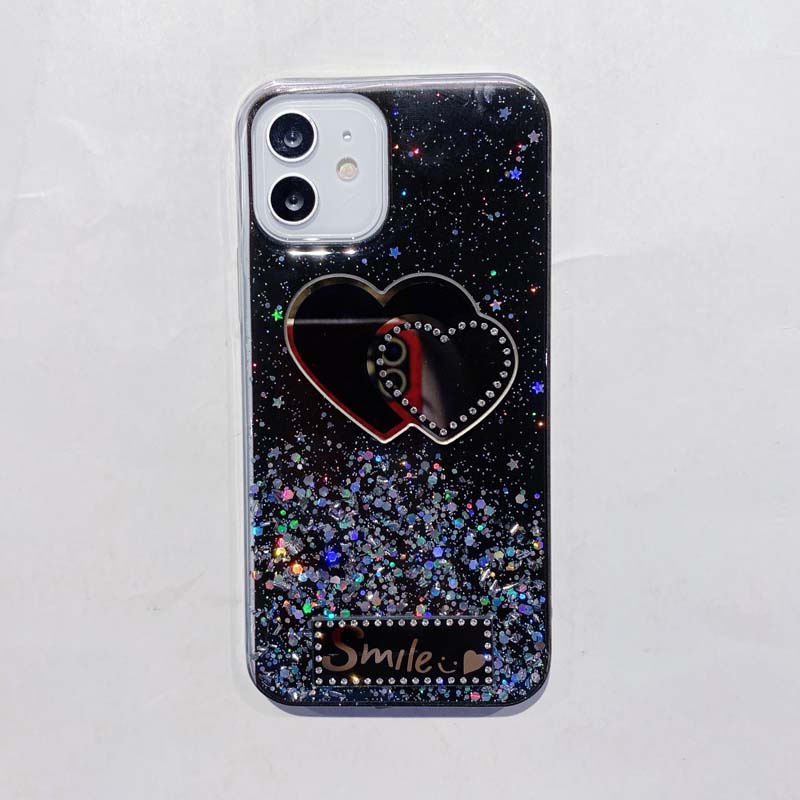 New Phone case infinix Smart 8 Pro 8 Plus 7 Cover Glitter Soft Transparent Be Love Makeup Mirror Stars Moon Back cover infinix Smart8 Plus Pro smart7 case. 