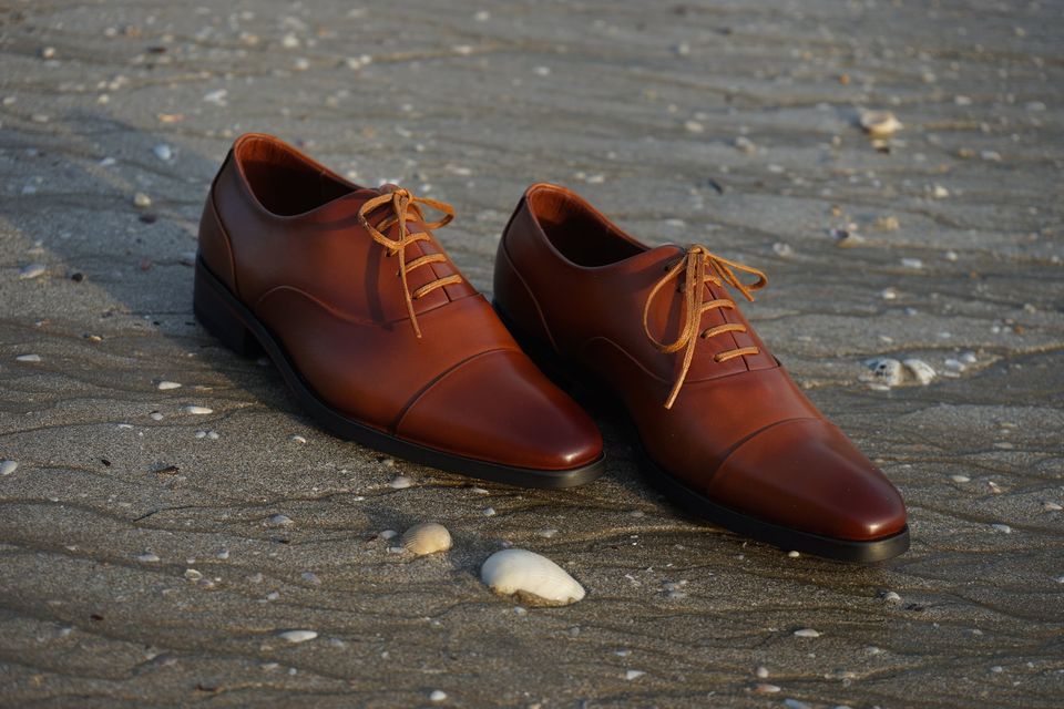 Giày nam Oxford Cap Toe | Công sở [TC 239]