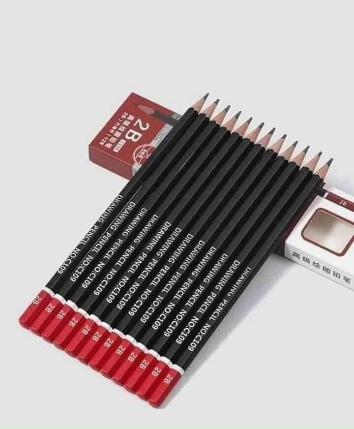 VIẾT CHÌ 2B ( 1 hộp 12 cây )