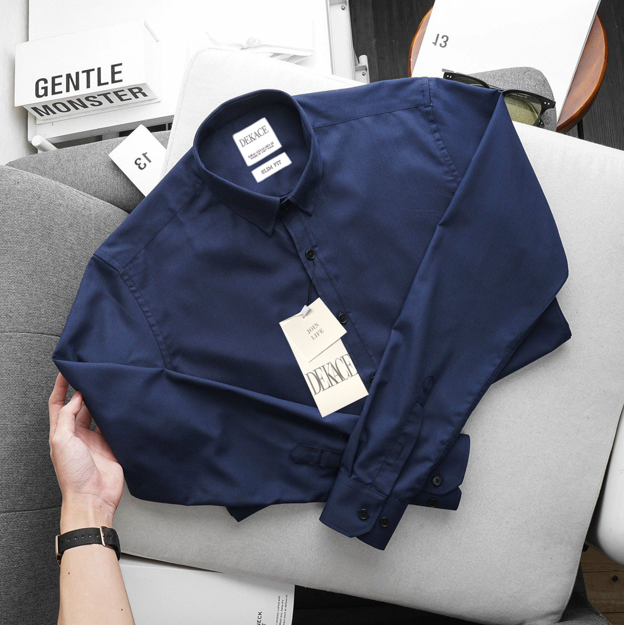 Áo Sơ Mi Nam - Sơ Mi Công Sở Vải CottonSilk Mịn Mát