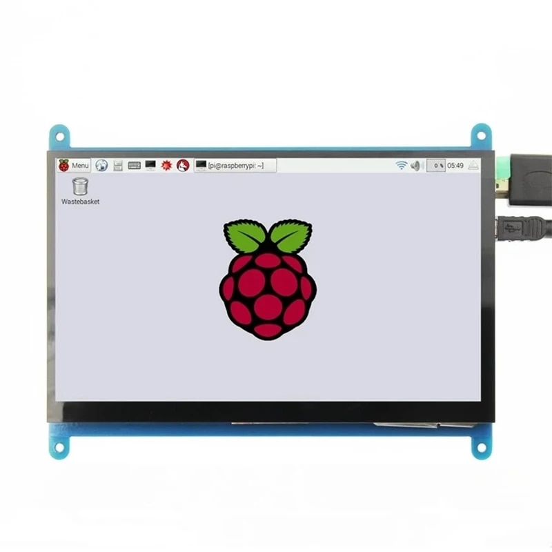 【COOL】 7 Inch 800*480 Ips Capacitive Touch Panel Tft Lcd Module Screen Display For Raspberry Pi 3 B