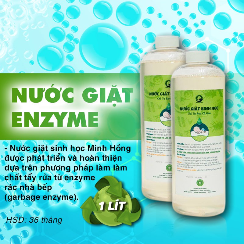 NƯỚC GIẶT SINH HỌC ONE4ONE 1L, 4.9L