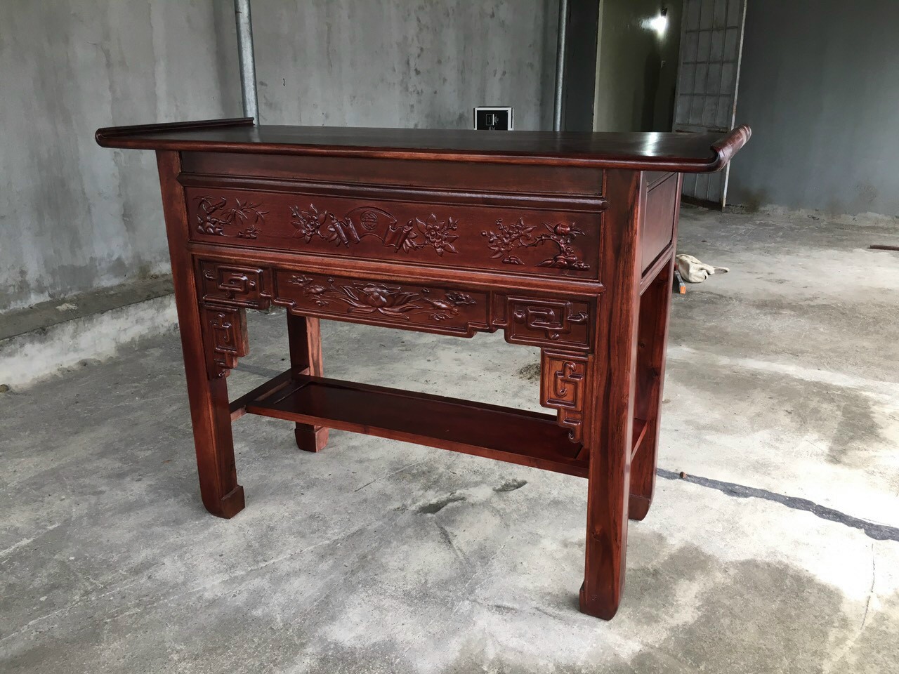 Án giang gỗ Nhãn Rộng 153cm