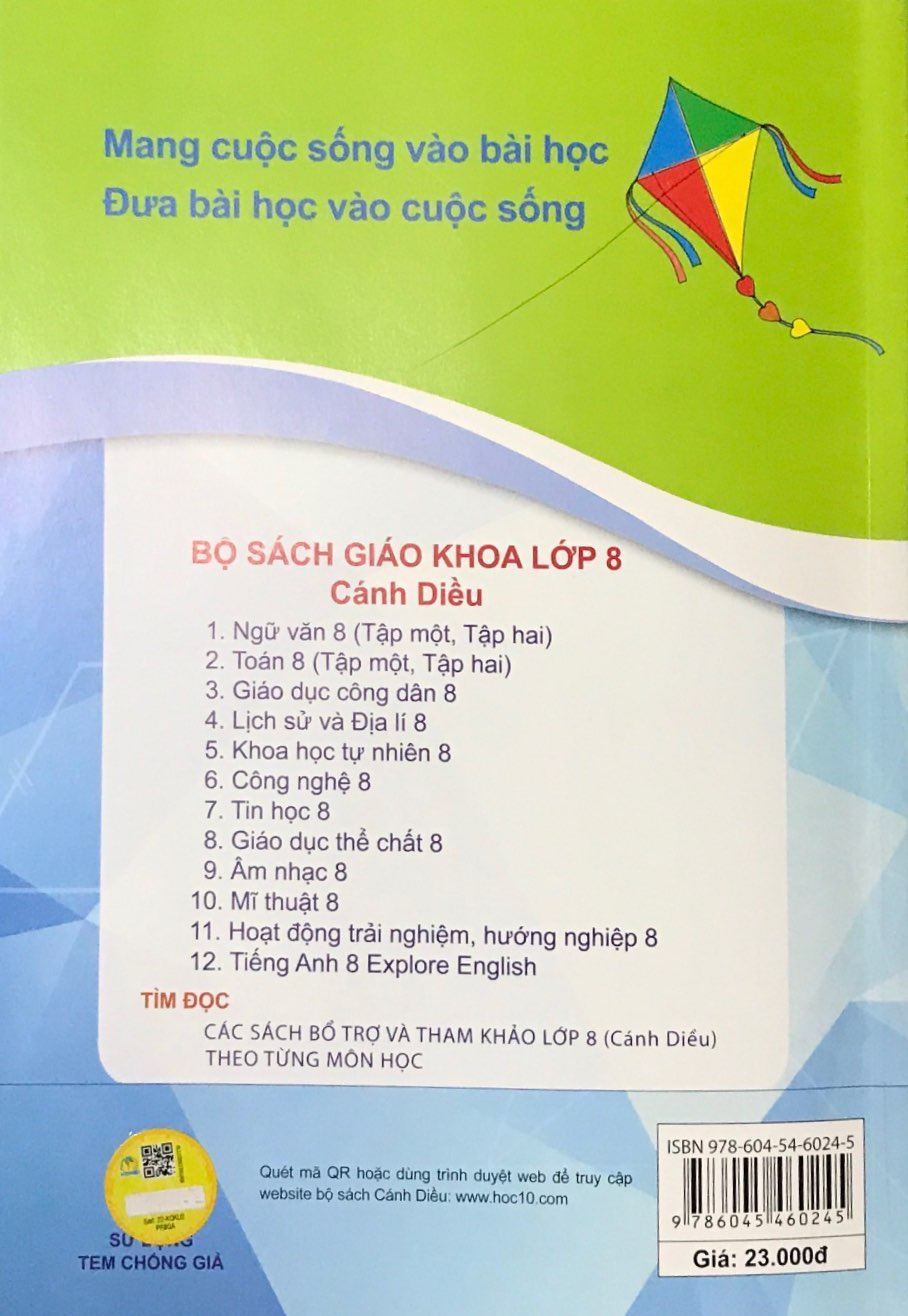 Fahasa - Bài Tập Toán 8 - Tập 2 (Cánh Diều) (2023)