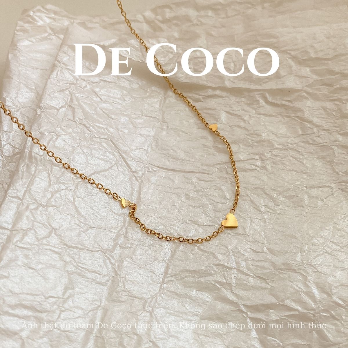 Vòng cổ trái tim nhỏ J'adore